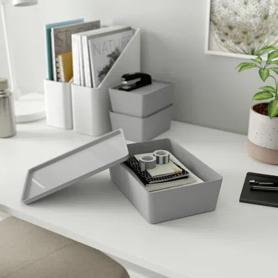 Ikea Kuggis Lid, Light Gray, 7x10 ¼ "