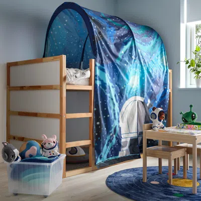Ikea Kura Bed Tent, Space/blue, Height: 26 ¾ "
