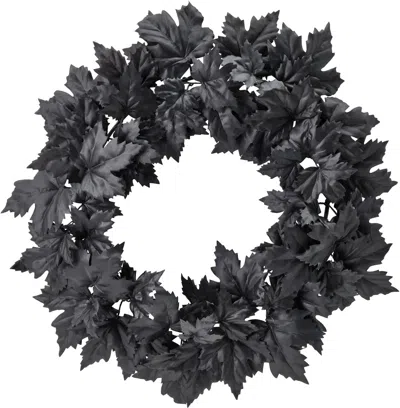 Ikea Kustfyr Artificial Wreath, Indoor/outdoor Black, 23 ½ "
