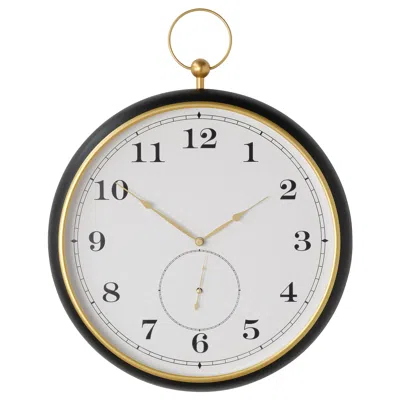 Ikea Kuttersmycke Wall Clock, Black, 18 "