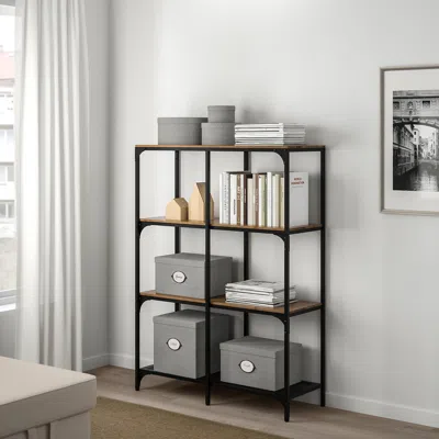 Ikea Kvarnvik Storage Box With Lid, Gray, 9 ¾x13 ¾x7 ¾ "