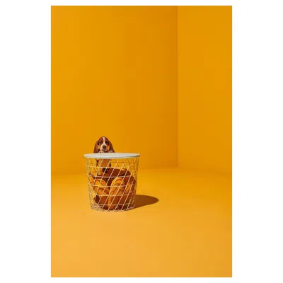 Ikea Kvistbro Storage Table, White, 17 3/8 "