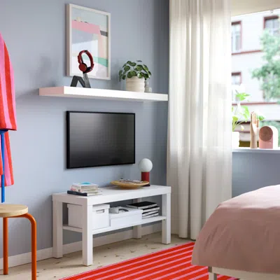 Ikea Lack Tv Unit, White, 35 3/8x14 1/8x17 3/4 "