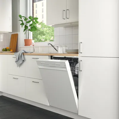 Ikea Lagan Built-in Dishwasher, White, 24 "