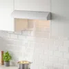 Ikea Lagan Under Cabinet Range Hood, White, Width: 30 "