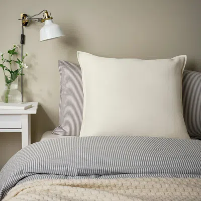 Ikea Lagerpoppel Cushion Cover, Off-white, 26x26 " In Neutral
