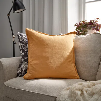 Ikea Lagerpoppel Cushion Cover, Yellow-beige, 20x20 "