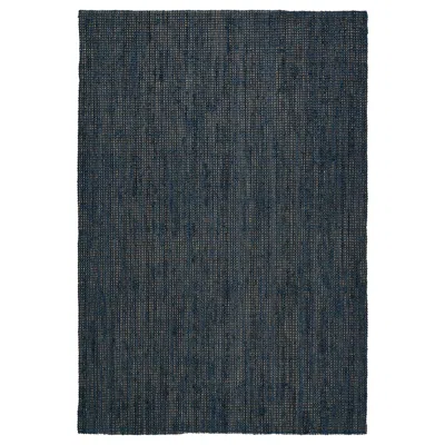 Ikea Landbana Rug, Flatwoven, Dark Blue, 5 ' 3 "x7 ' 7 "