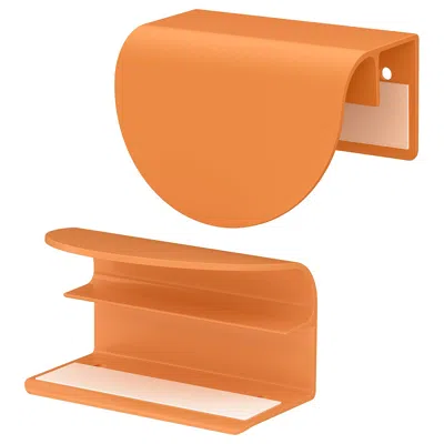 Ikea Latmask Clip-on Handle, Orange, 2 3/8 " 2 Pack