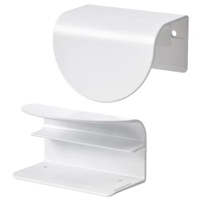 Ikea Latmask Clip-on Handle, White, 2 3/8 " 2 Pack