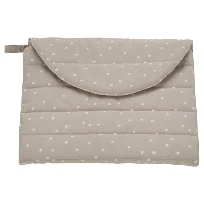Ikea Len Changing Pad, Beige/dot Pattern Foldable, 27 1/2x13 3/4 "