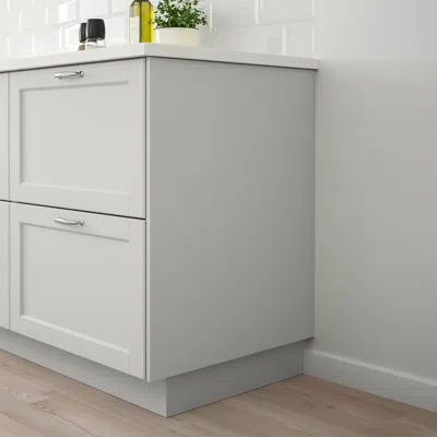 Ikea Lerhyttan Cover Panel, Light Gray, 36x96 "