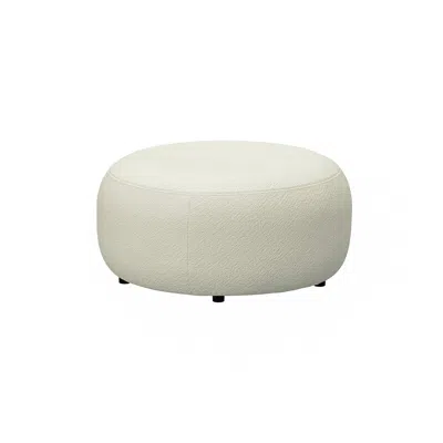 Ikea Lillesäter Pouffe, Axvall Off-white, Diameter: 25 5/8 "