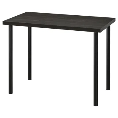 Ikea Linnmon / Adils Desk, Black-brown, 39 3/8x23 5/8 "