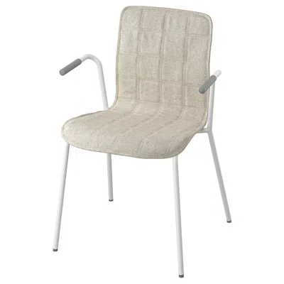Ikea Läktare Chair Cover, Gunnared Light Beige