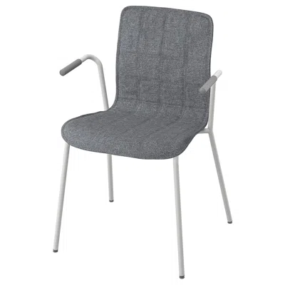 Ikea Läktare Chair Cover, Gunnared Medium Gray