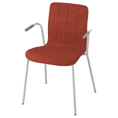 Ikea Läktare Chair Cover, Gunnared Red