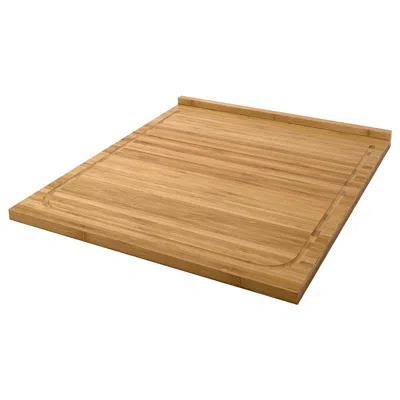Ikea Lämplig Cutting Board, Bamboo, 20 ¾x18 " In Brown