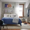 Ikea Låsbräken Comforter, Dark Blue, Full/queen In Blue