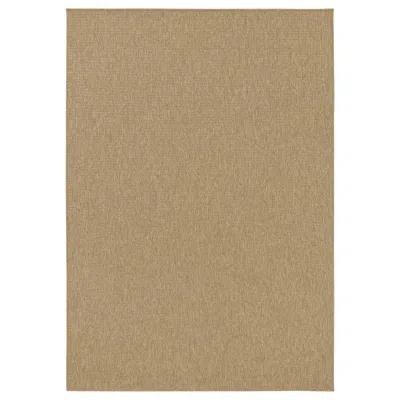 Ikea Lättbetong Rug Flatwoven, In/outdoor, Beige/light Brown, 5 ' 3 "x7 ' 7 "