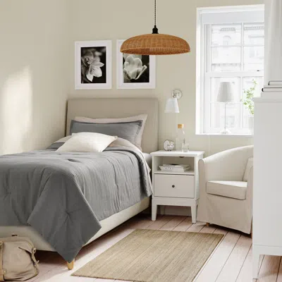 Ikea Luktvicker Comforter Set, Gray, Twin/twin X-long