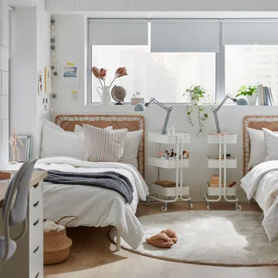 Ikea Luktvicker Comforter Set, White, Twin/twin X-long