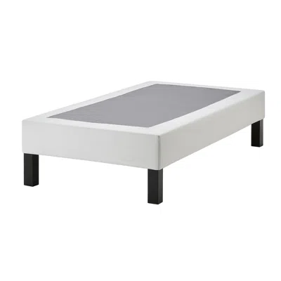 Ikea Lyngör Slatted Mattress Base With Legs, White, Twin In Gray