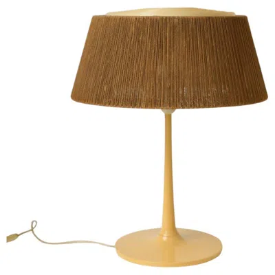 Pre-owned Ikea Magnus Eleback And Carl Ojerstam Rope Desk Lamp For  1980s In Brown