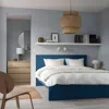Ikea Malm Bed Frame, Blue, Full In Blue