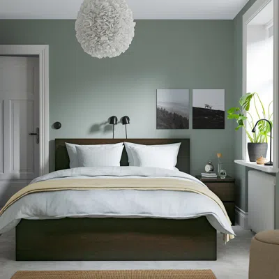 Ikea Malm / Storklinta Bedroom Furniture, Set Of 2