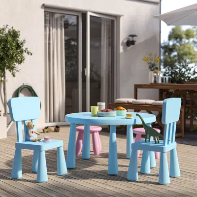 Ikea Mammut Children's Table, Indoor/outdoor/light Blue, 33 1/2 "