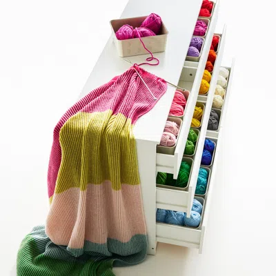 Ikea Margosaträd Throw, Multicolor, 51x67 "