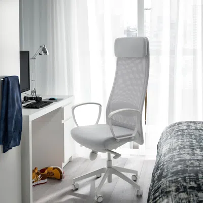 Ikea Markus Office Chair, Vissle Light Gray, Medium