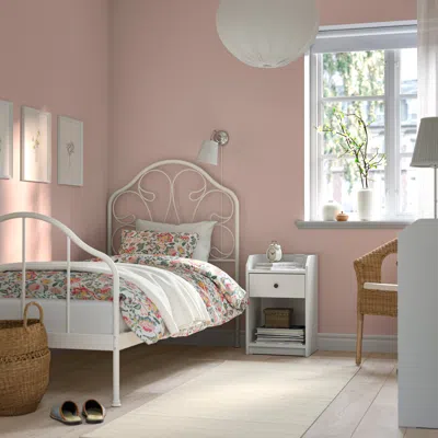 Ikea Mellgrund Bed Frame, Off-white/luröy, Twin
