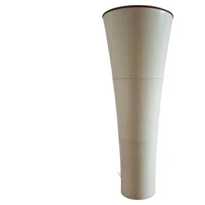 Pre-owned Ikea Mid Century Floor Lamp Fackla, , Uplighter, Sweden, 1980s In Transparent
