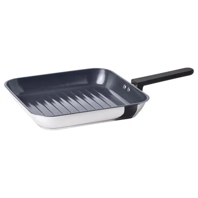Ikea Middagsmat Grill Pan, Non-stick Coating/stainless Steel, 11x11 " In Black