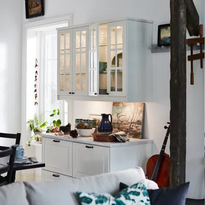 Ikea Mittled Led Kitchen Countertop Lighting Strip, Dimmable White, 24 " In Multi