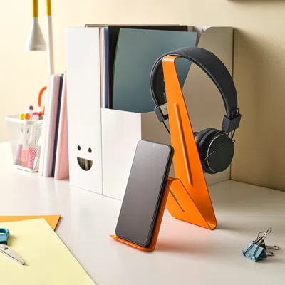 Ikea Möjlighet Headset And Tablet Stand, Orange