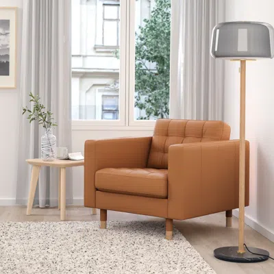 Ikea Morabo Armchair, Grann/bomstad Golden Brown, Width: 35 7/8 "
