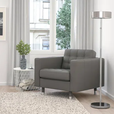 Ikea Morabo Armchair, Grann/bomstad Gray-green, Width: 35 7/8 "