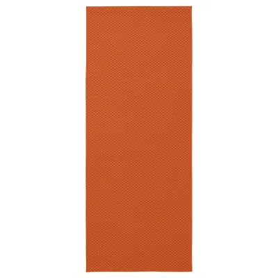 Ikea Morum Rug Flatwoven, In/outdoor, Orange, 2 ' 7 "x6 ' 7 " In Brown