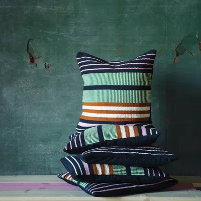 Ikea Mävinn Cushion Cover, Multicolor/stripe Pattern, 20x20 "