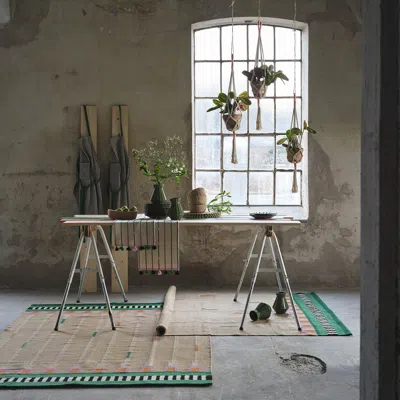 Ikea Mävinn Plant Pot Hanger, White/handmade, Length: 37 ¾ "