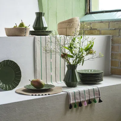 Ikea Mävinn Vase, Green, 7 ½ "
