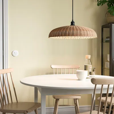 Ikea Narrkolv Pendant Lamp, Rattan, 22 "