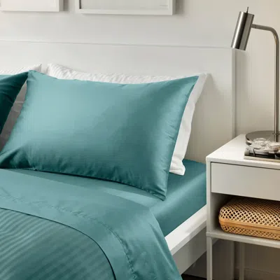 Ikea Nattjasmin Flat Sheet, Blue-green, Queen