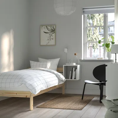 Ikea Neiden Bed Frame, Pine/luröy, Twin