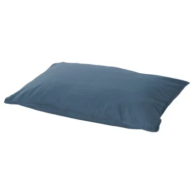 Ikea Ängslilja Pillowcase, Dark Blue, Queen