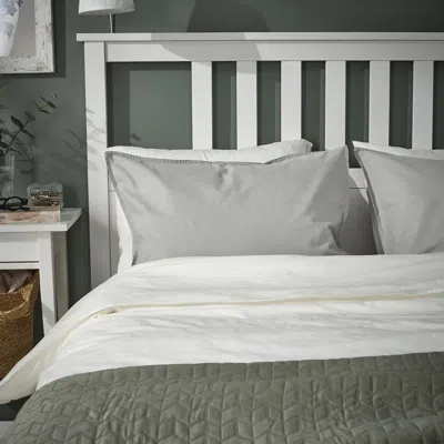 Ikea Ängslilja Pillowcase, Gray, Queen