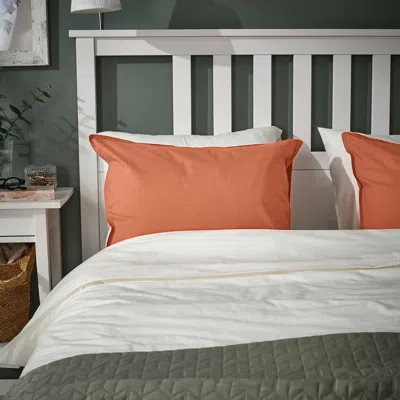 Ikea Ängslilja Pillowcase, Red-brown, Queen